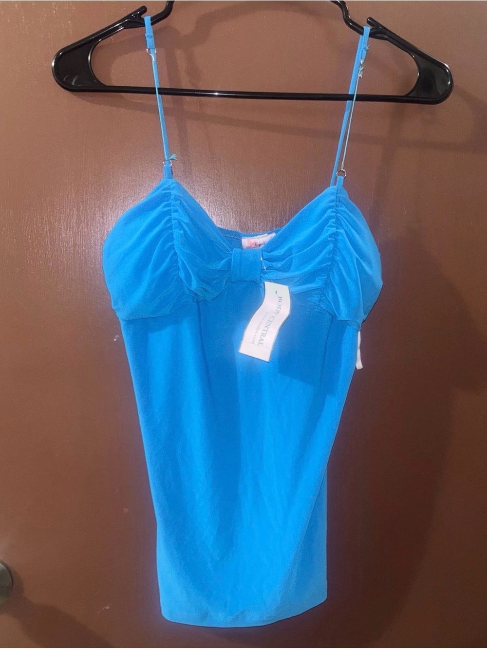 Body central NWT vintage Blue Spaghetti Strap Cami Top